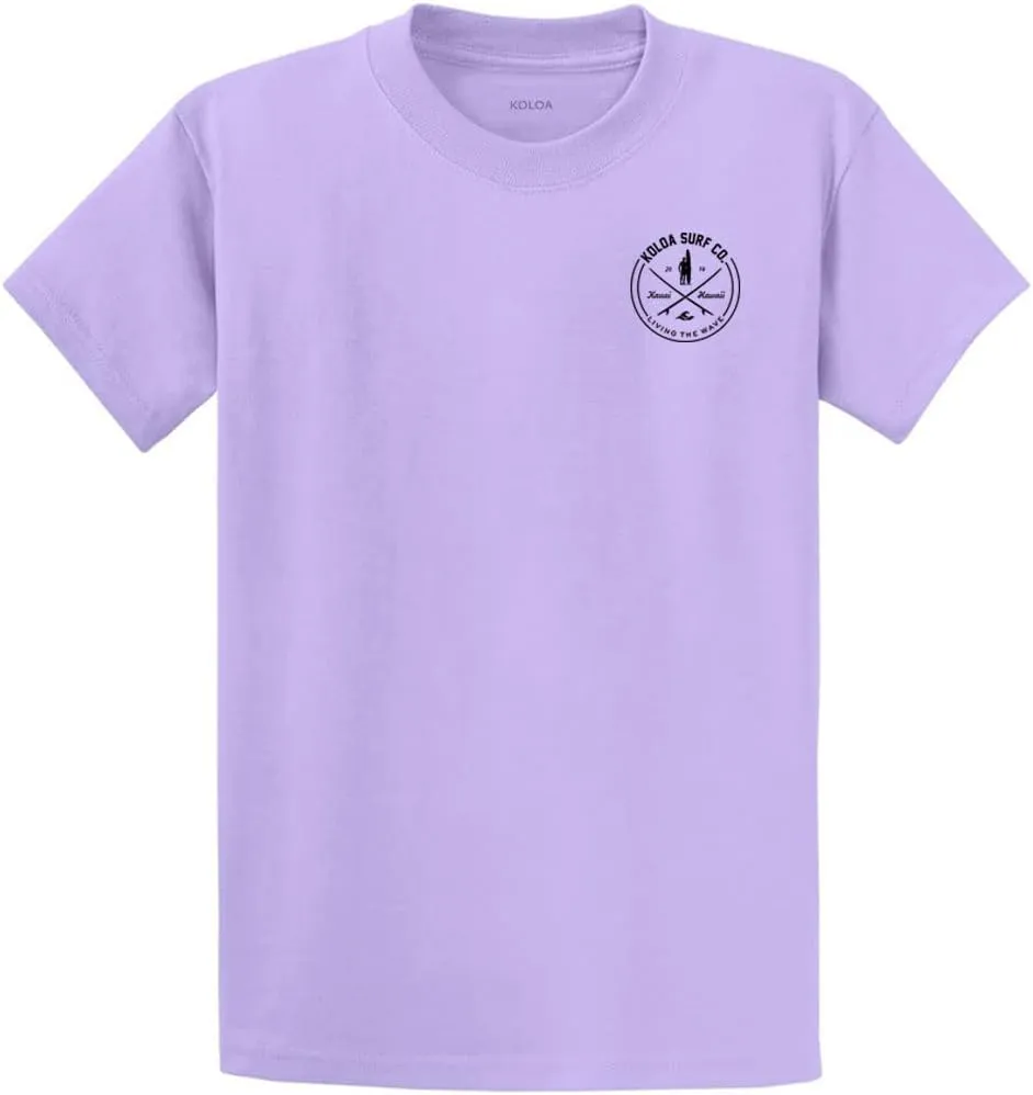 Koloa Surf Looking for Waves Logo Heavy Cotton Tees in Reg, Big and Tall