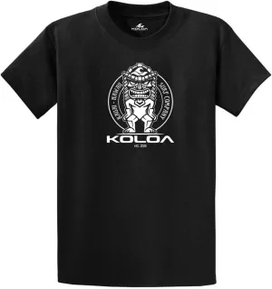 Koloa Surf Tiki Logo Cotton T-Shirts in Regular, Big and Tall Sizes