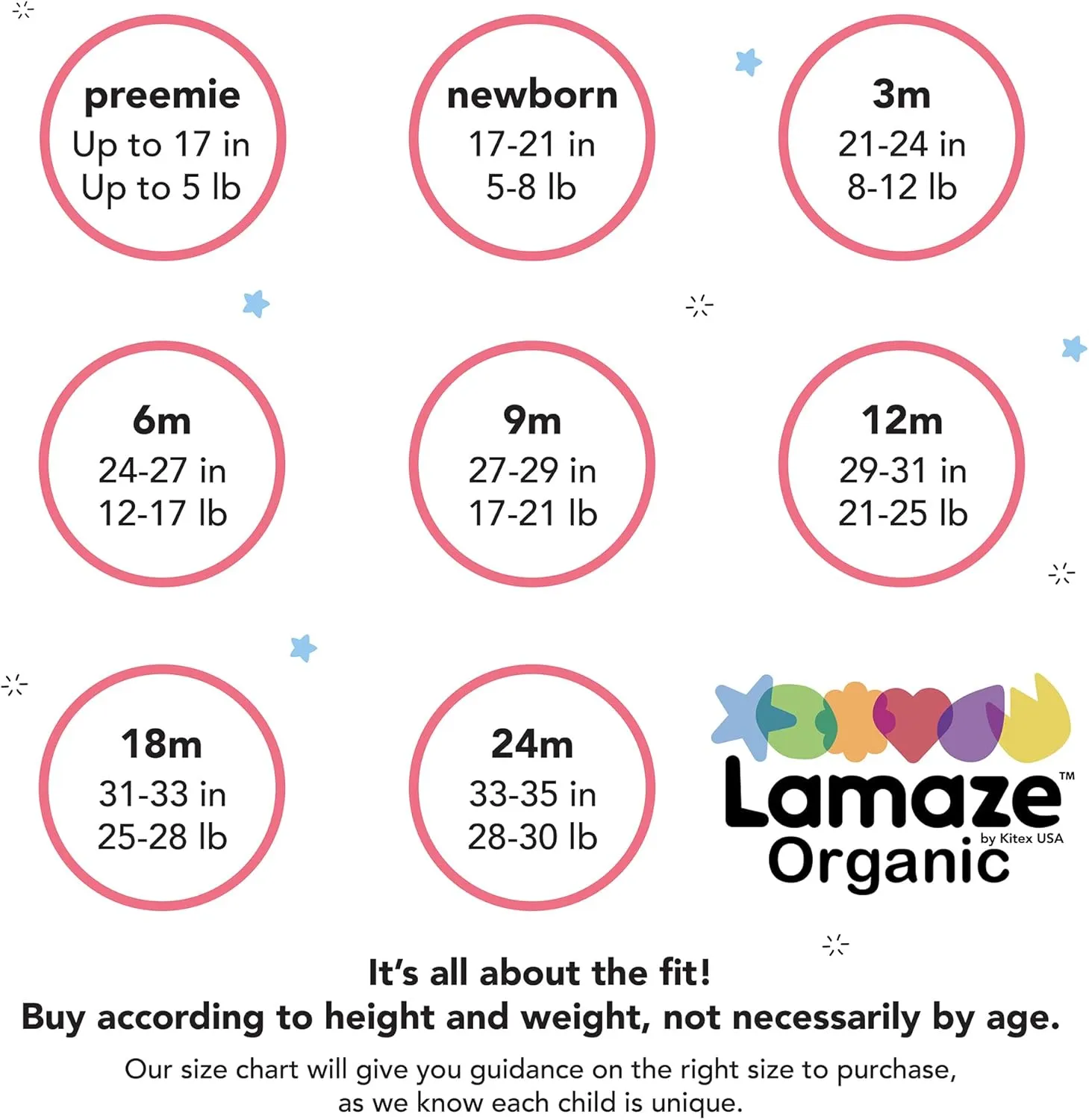 Lamaze Baby Boys' Pull on Jogger 4 Pack Pants