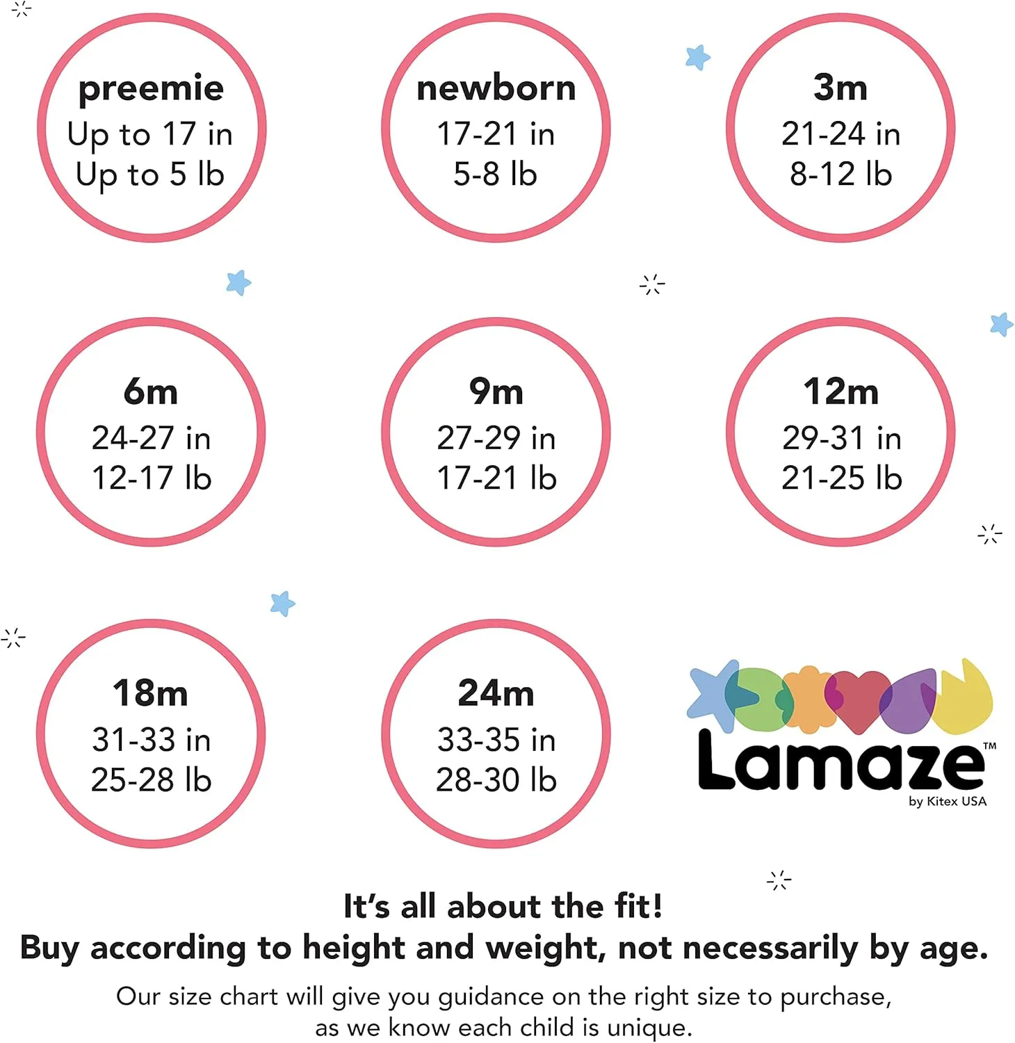 Lamaze Baby Boys' Super Combed Natural Cotton Pull on Jogger Pants, 4 Pack