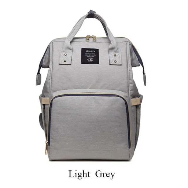 Large Capacity Diaper Backpack