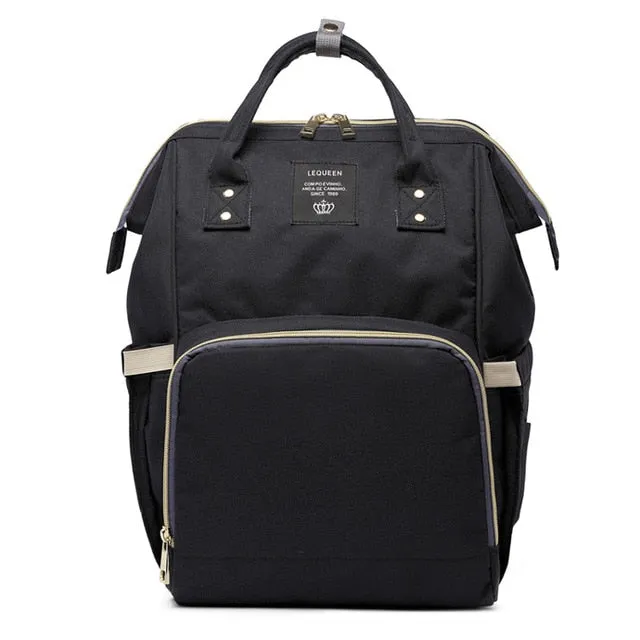 Large Capacity Diaper Backpack