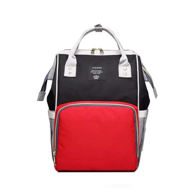 Large Capacity Diaper Backpack