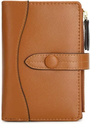 Large Capacity Women's Purse Multi-functional Short Japanese Money Clip purse(white-Patch five-pointed star4)