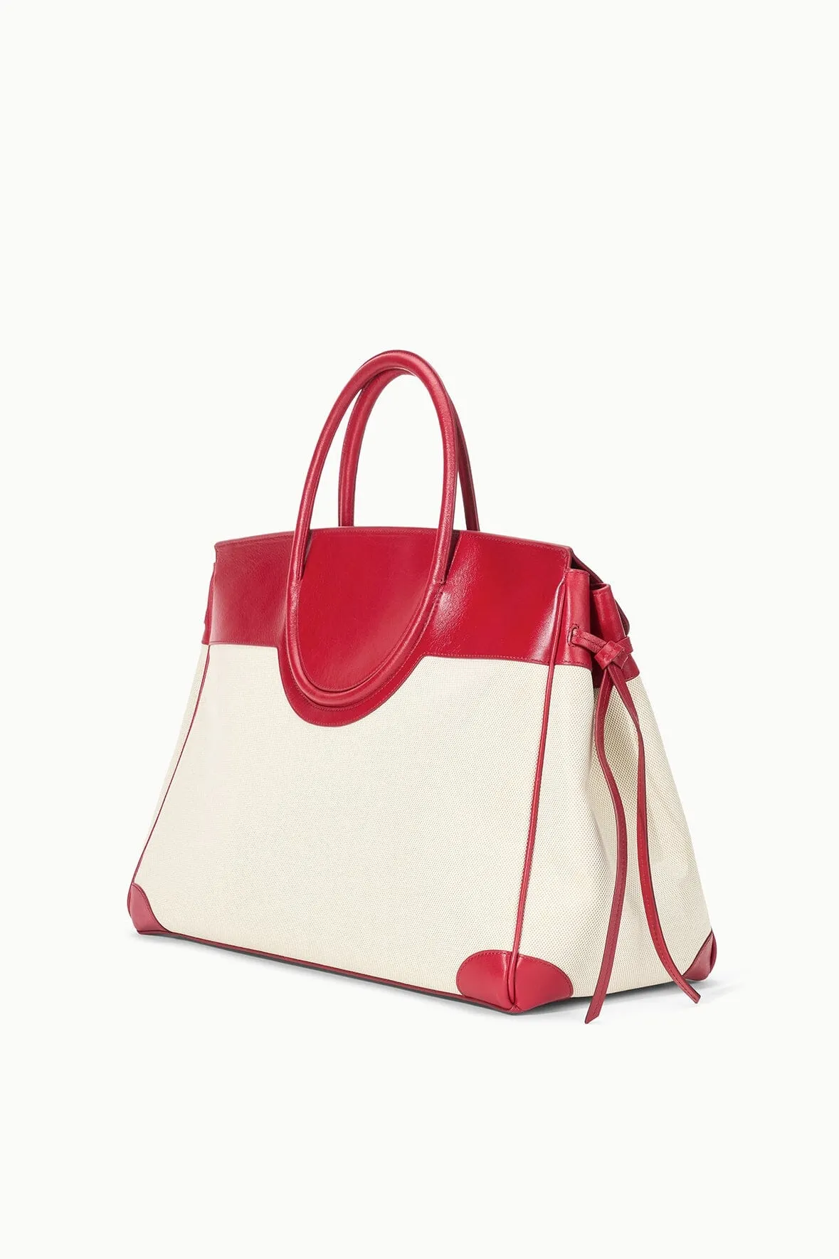 LARGE MAUDE CARRYALL | NATURAL ROUGE