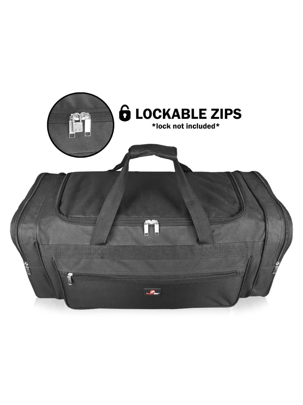 Large Size Weekend Holdall or Overnight Duffle - Ideal Gym Sports Bag