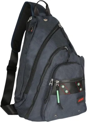 Larswon Sling Backpack, Sling Bag Laptop, Crossbody Bag Men, Shoulder Bags Blue