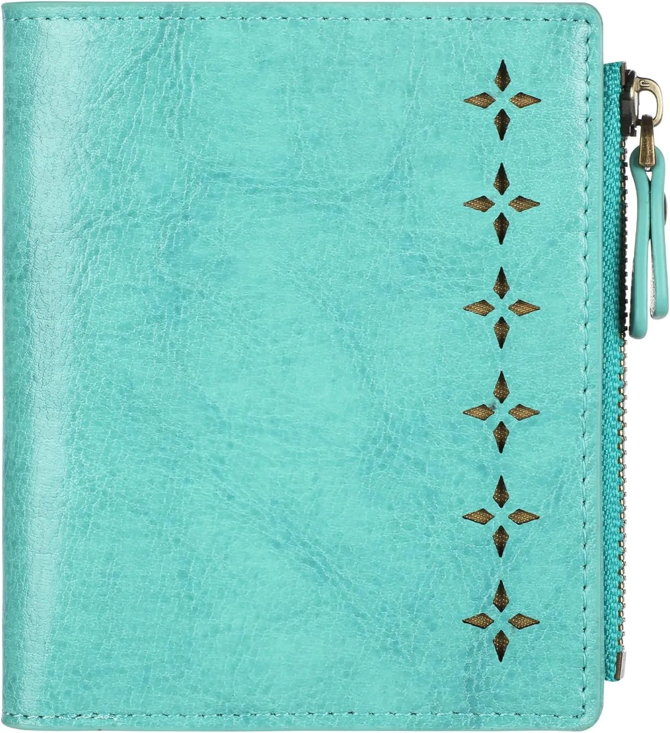 Lavemi Ultra Thin Small Compact Leather Womens Girls Wallets RFID Blocking Credit Card Holder for Women