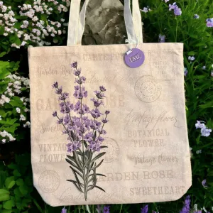 Lavender Canvas  Tote Bags