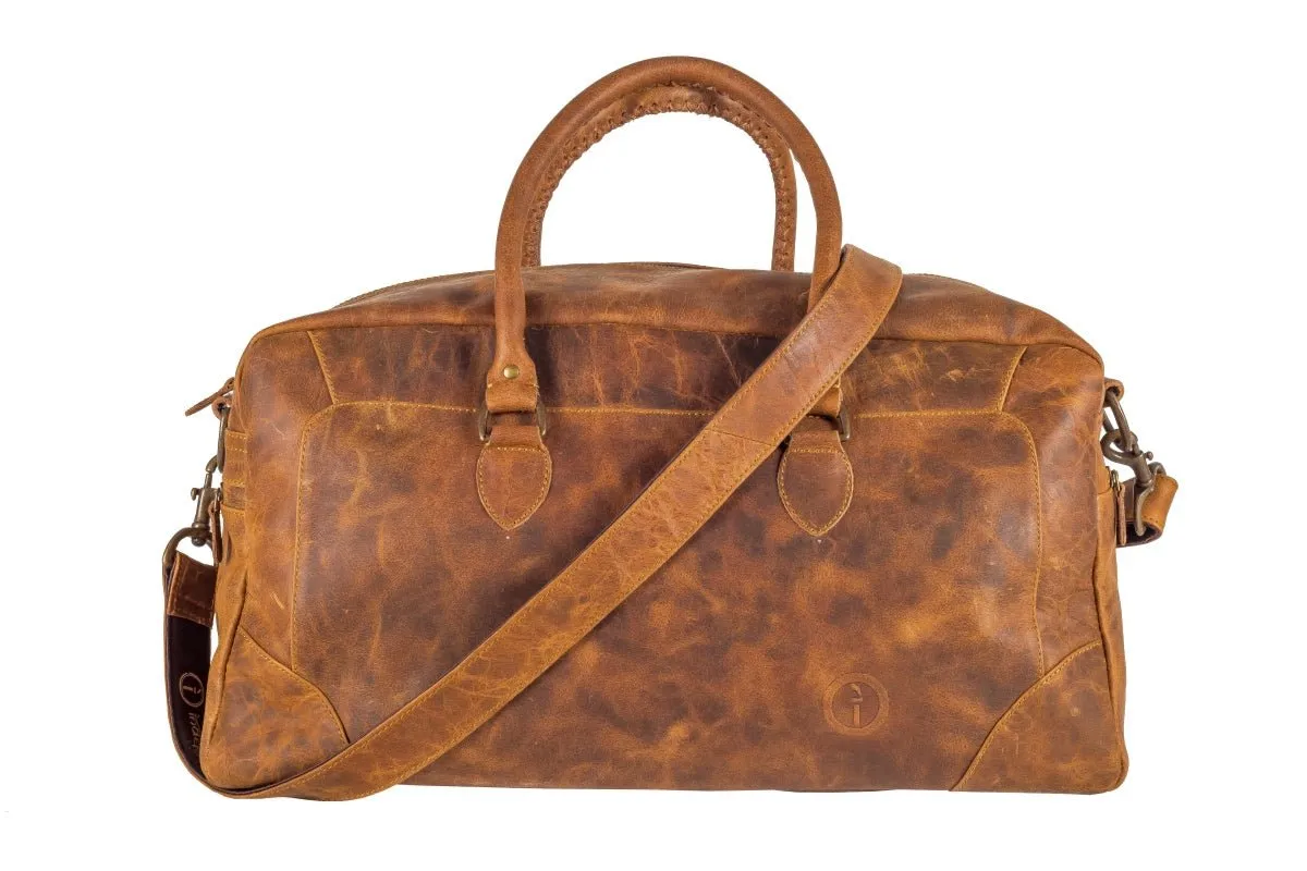 Leather Duffle Bag - Classic