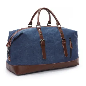 Leather Men Travel Bags Carry on Luggage