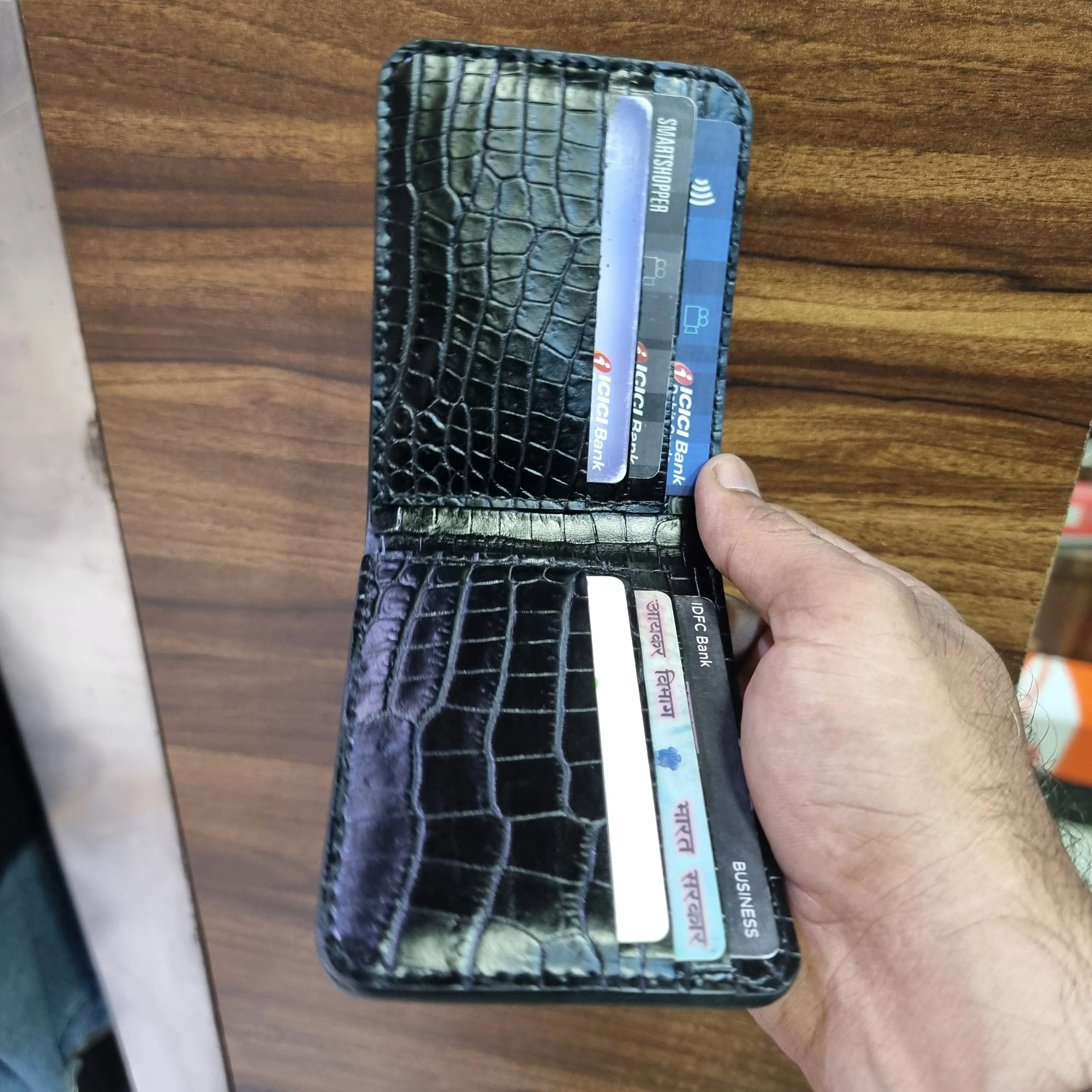 leather wallet