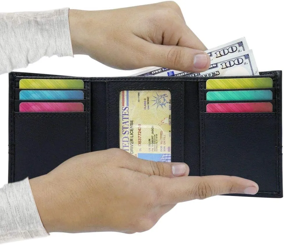 Levi's Men's Compact Trifold Wallet