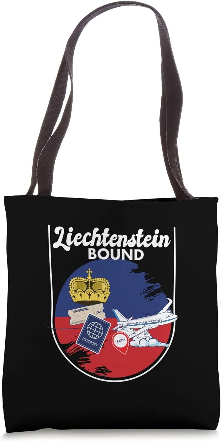 Liechtenstein Bound Vacation Tour Travel Trip Matching Tote Bag