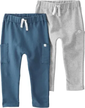 little planet by carter's Baby 2-Pack Pants Made with Organic Cotton