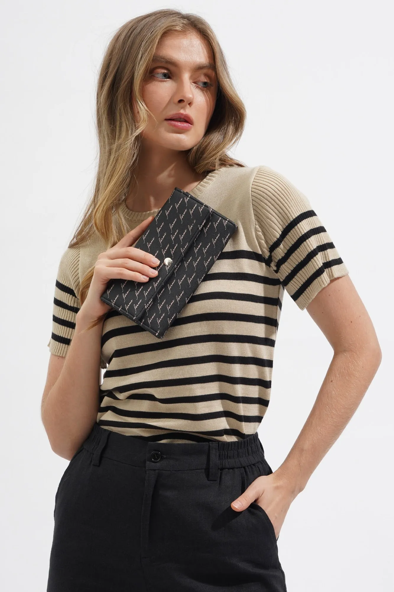 Logo Multi-slot Long Wallet