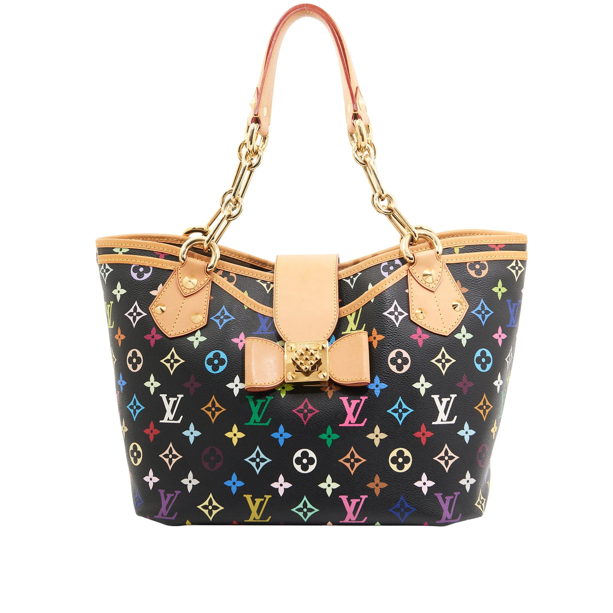 Louis Vuitton Canvas Annie GM in Black GHW