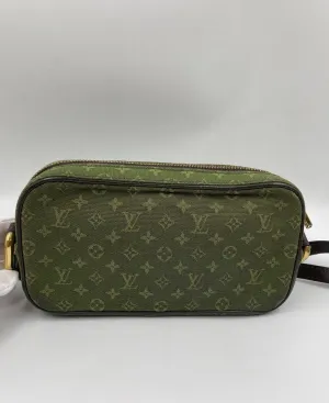Louis Vuitton Green Monogram Lin Canvas Juliette MM Bag
