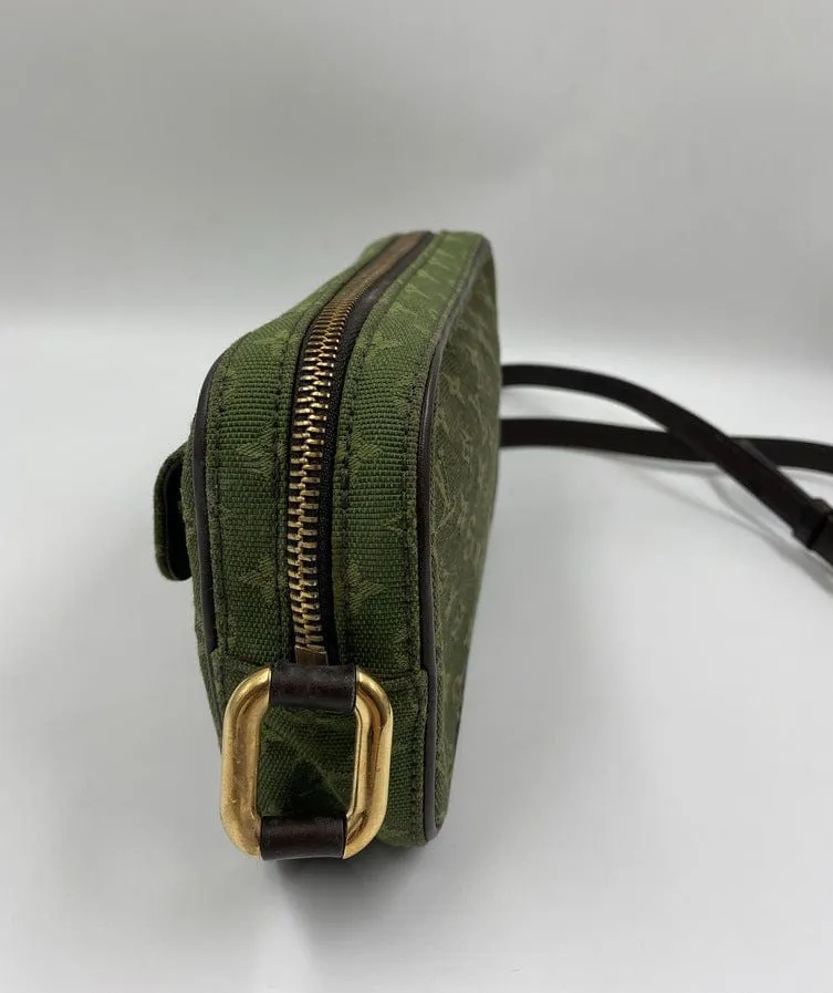 Louis Vuitton Green Monogram Lin Canvas Juliette MM Bag