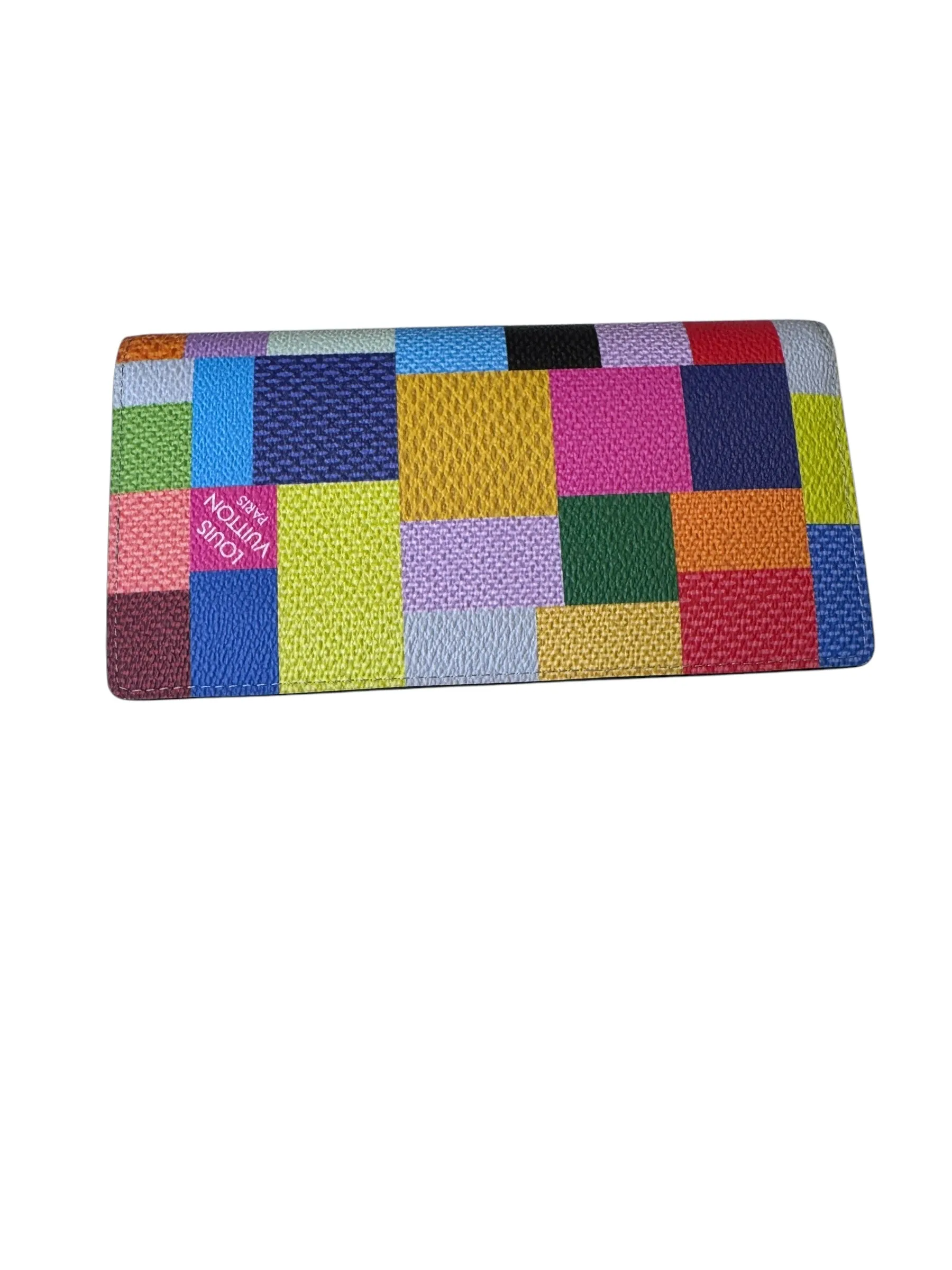 Louis Vuitton Limited Edition Damier Multi Color Long Wallet