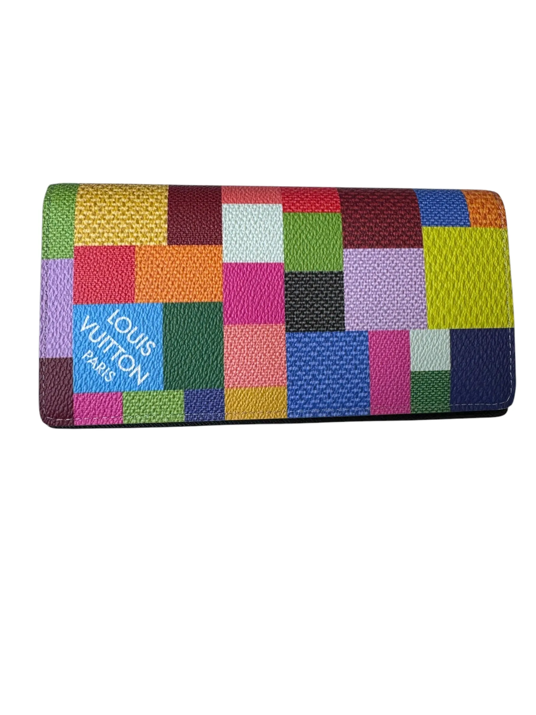 Louis Vuitton Limited Edition Damier Multi Color Long Wallet