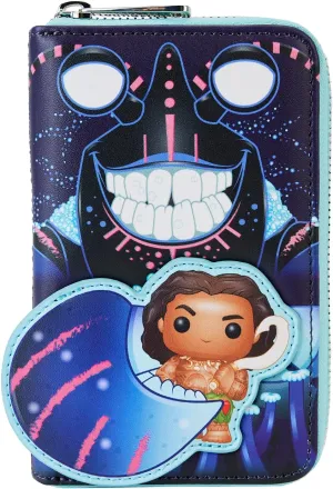 Loungefly Backpack Disney - Moana - Tomatoa Maui - Wallet - Cute Collectable Bag - Gift Idea - Official Merchandise - for Boys, Girls Men and Women - Movies Fans