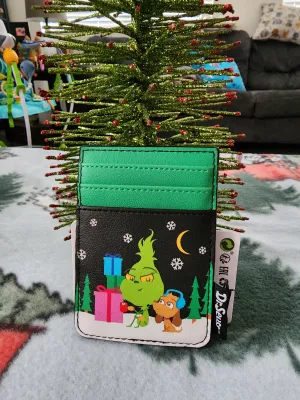 Loungefly Dr. Seuss Grinch & Max Christmas Card Holder