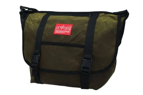 Manhattan Portage Medium Waxed Canvas Messenger Bag