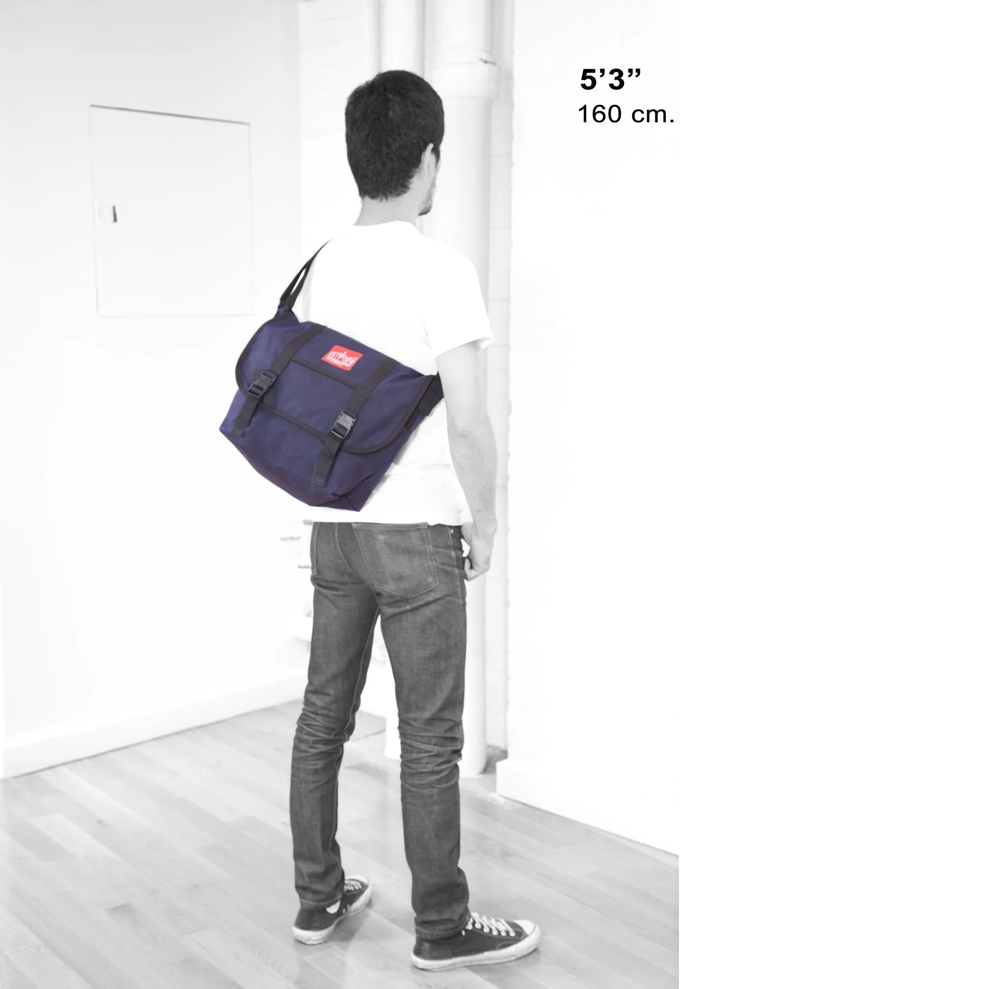 Manhattan Portage Medium Waxed Canvas Messenger Bag