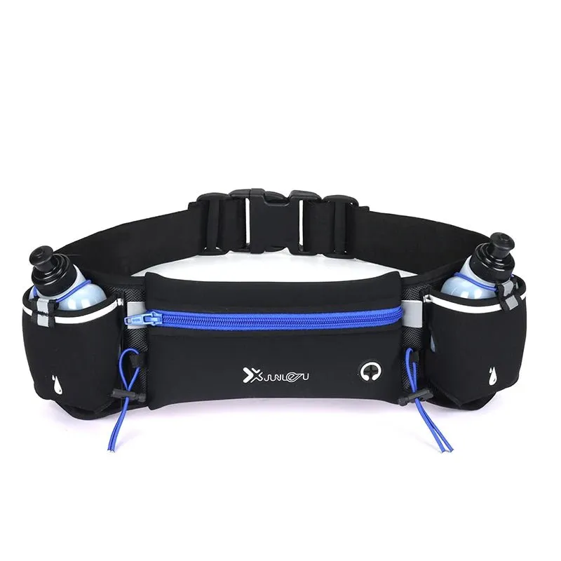 Marathon Trail Running Waist Pack – Dual Pocket Sports Fanny Pack for Phone & Water Bottle