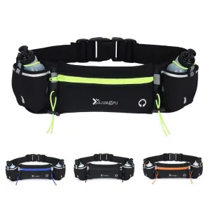 Marathon Trail Running Waist Pack – Dual Pocket Sports Fanny Pack for Phone & Water Bottle