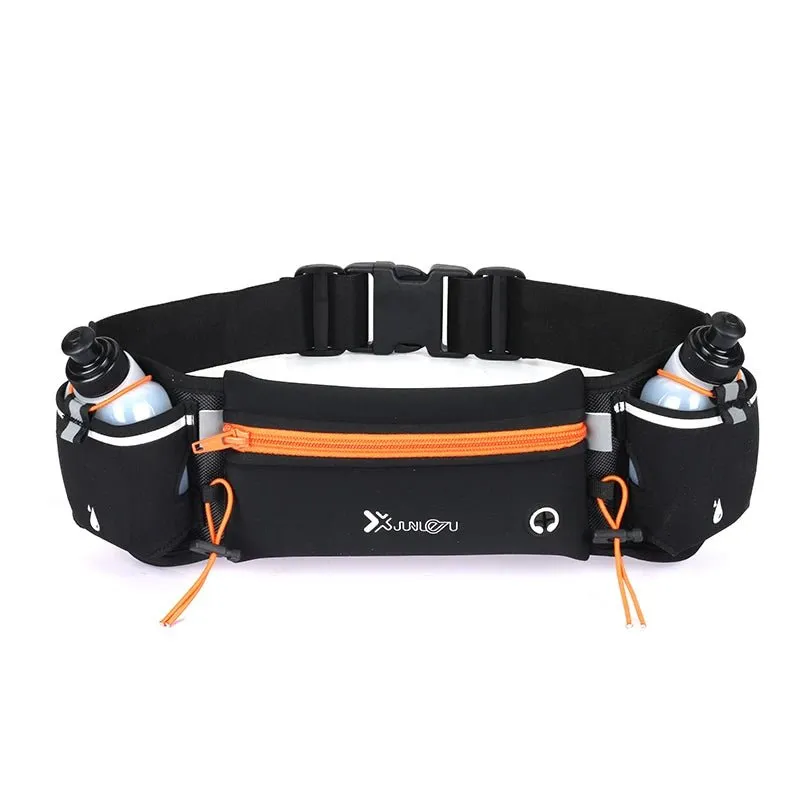 Marathon Trail Running Waist Pack – Dual Pocket Sports Fanny Pack for Phone & Water Bottle