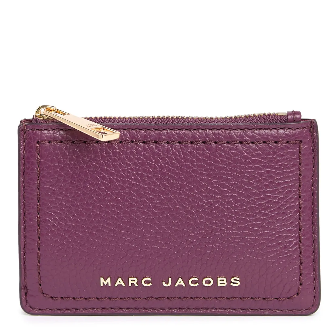 Marc Jacobs The Groove Top Zip Wallet in Prune M0016972