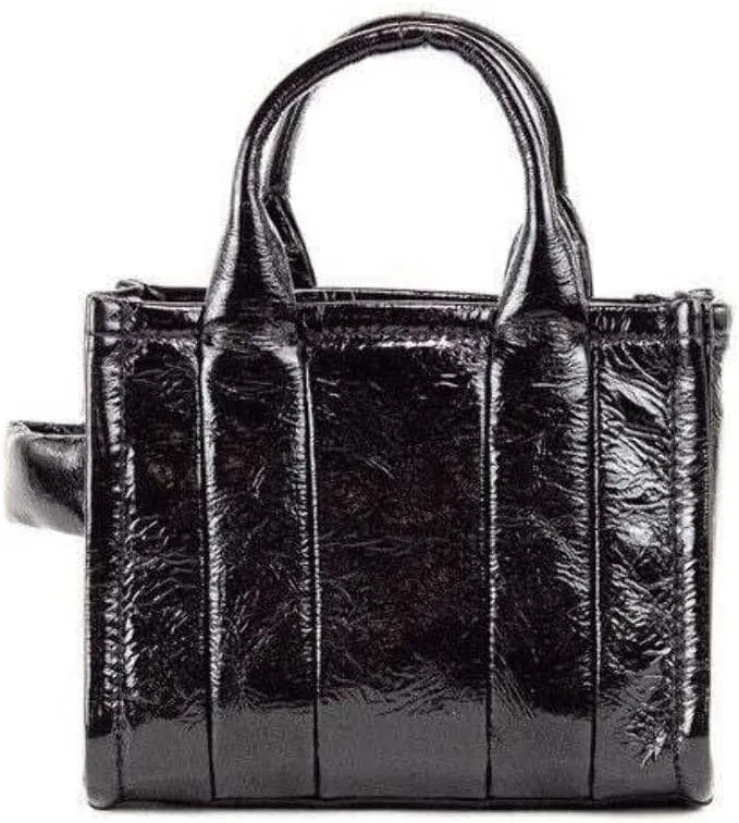 Marc Jacobs The Shiny Crinkle Crossbody Tote Bag
