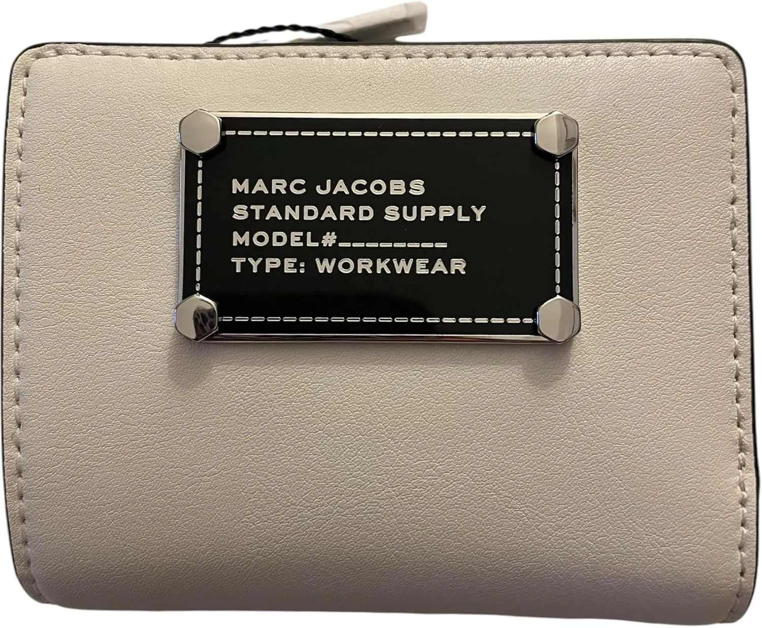 Marc Jacobs Workwear Mini Compact Bifold CC Wallet (Cotton)