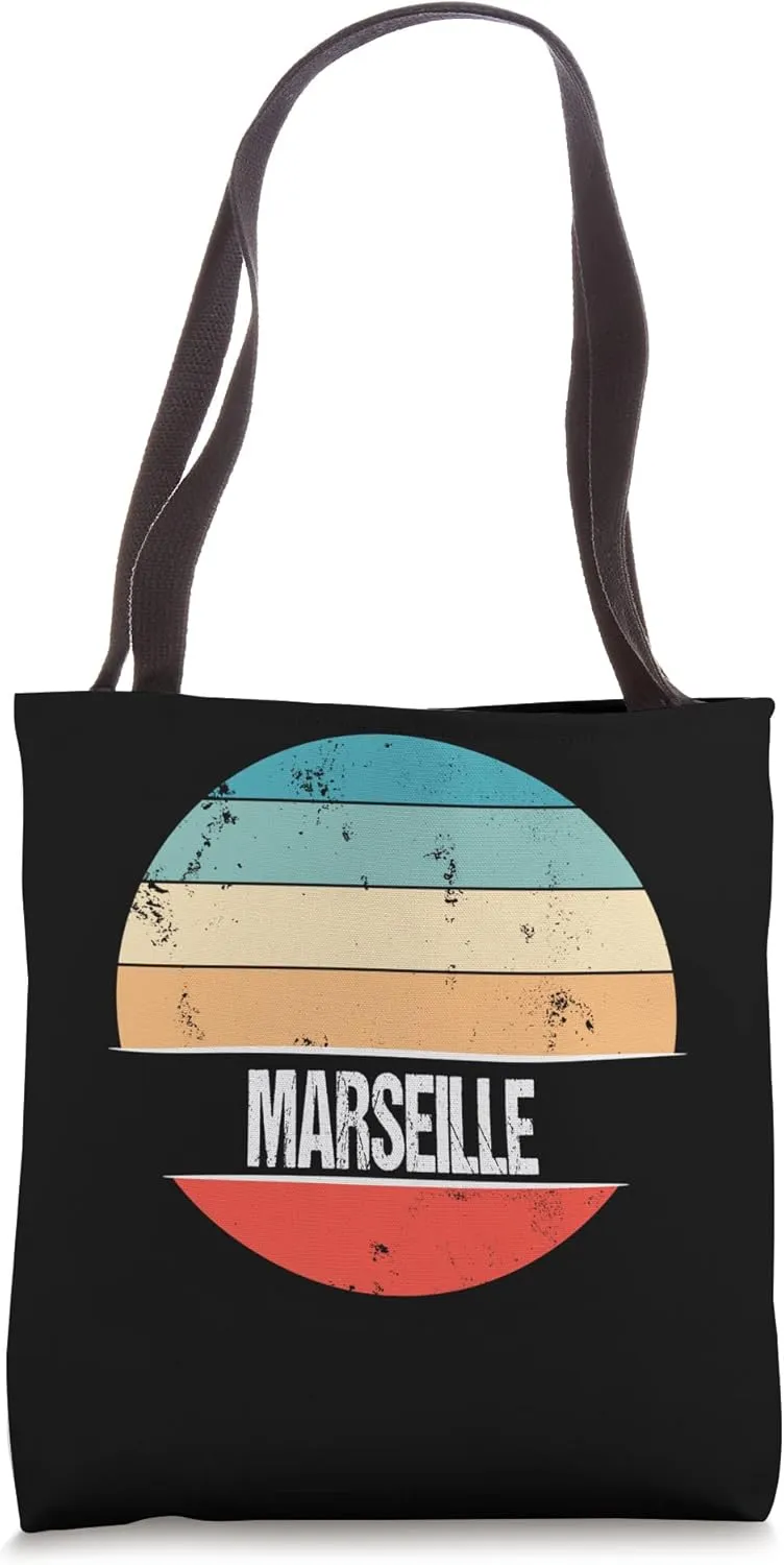 Marseille France City Trip Tote Bag
