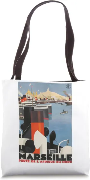 Marseille (France) Travel Poster Tote Bag