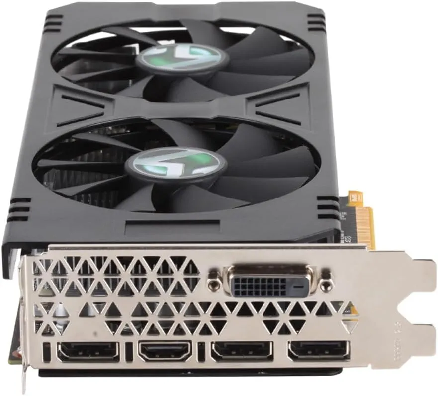 maxsun AMD Radeon RX 580 8GB 2048SP GDDR5 Computer Video Graphics Card GPU for PC Gaming 256-Bit DirectX 12 DVI, HDMI, DisplayPort Multi Monitors Extend (Black)