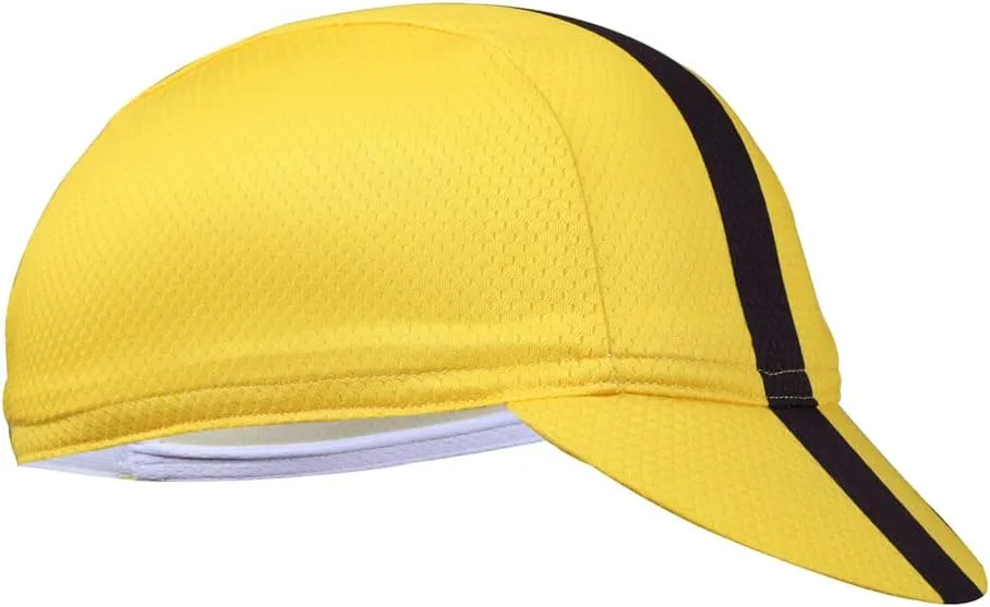 Meicynhoger 2-Pack Breathable Bike Cap Under Helmet for Men & Women, Polyester MTB Cycling Caps with Sun Visor