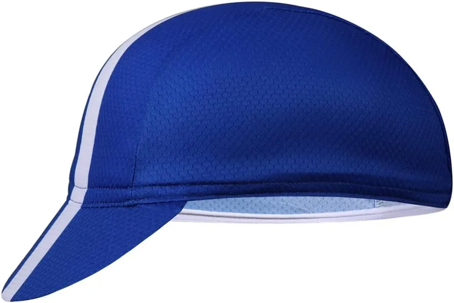 Meicynhoger 2-Pack Breathable Bike Cap Under Helmet for Men & Women, Polyester MTB Cycling Caps with Sun Visor