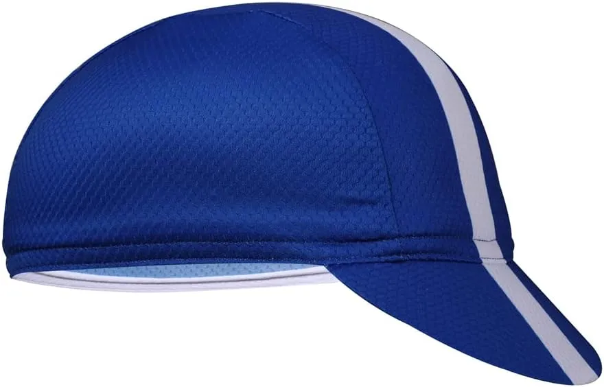 Meicynhoger 2-Pack Breathable Bike Cap Under Helmet for Men & Women, Polyester MTB Cycling Caps with Sun Visor