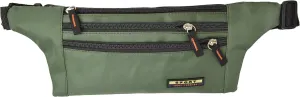 Men Women Water Repellant Waist Bum Bag Fanny Pack Zipper Outdoor Sports (Green)