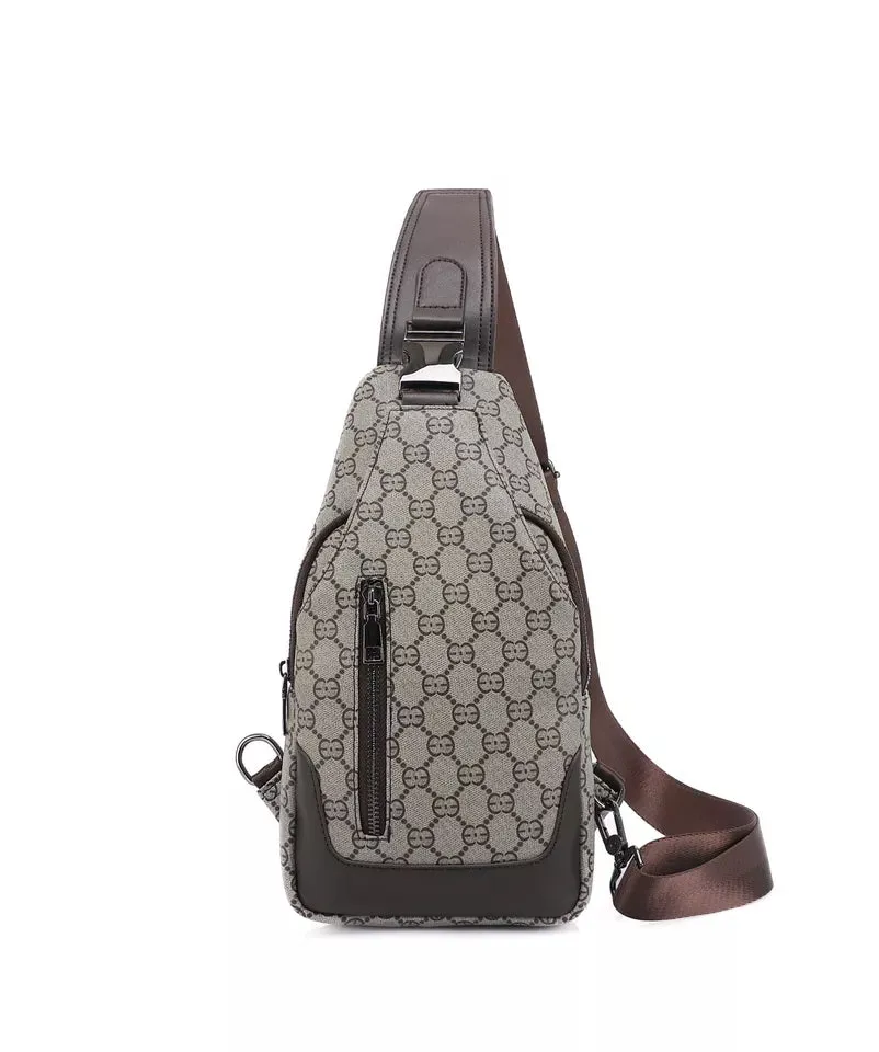 Mens Chest Bag Pack Travel Sport Cross Body Bags