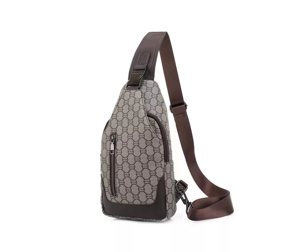 Mens Chest Bag Pack Travel Sport Cross Body Bags
