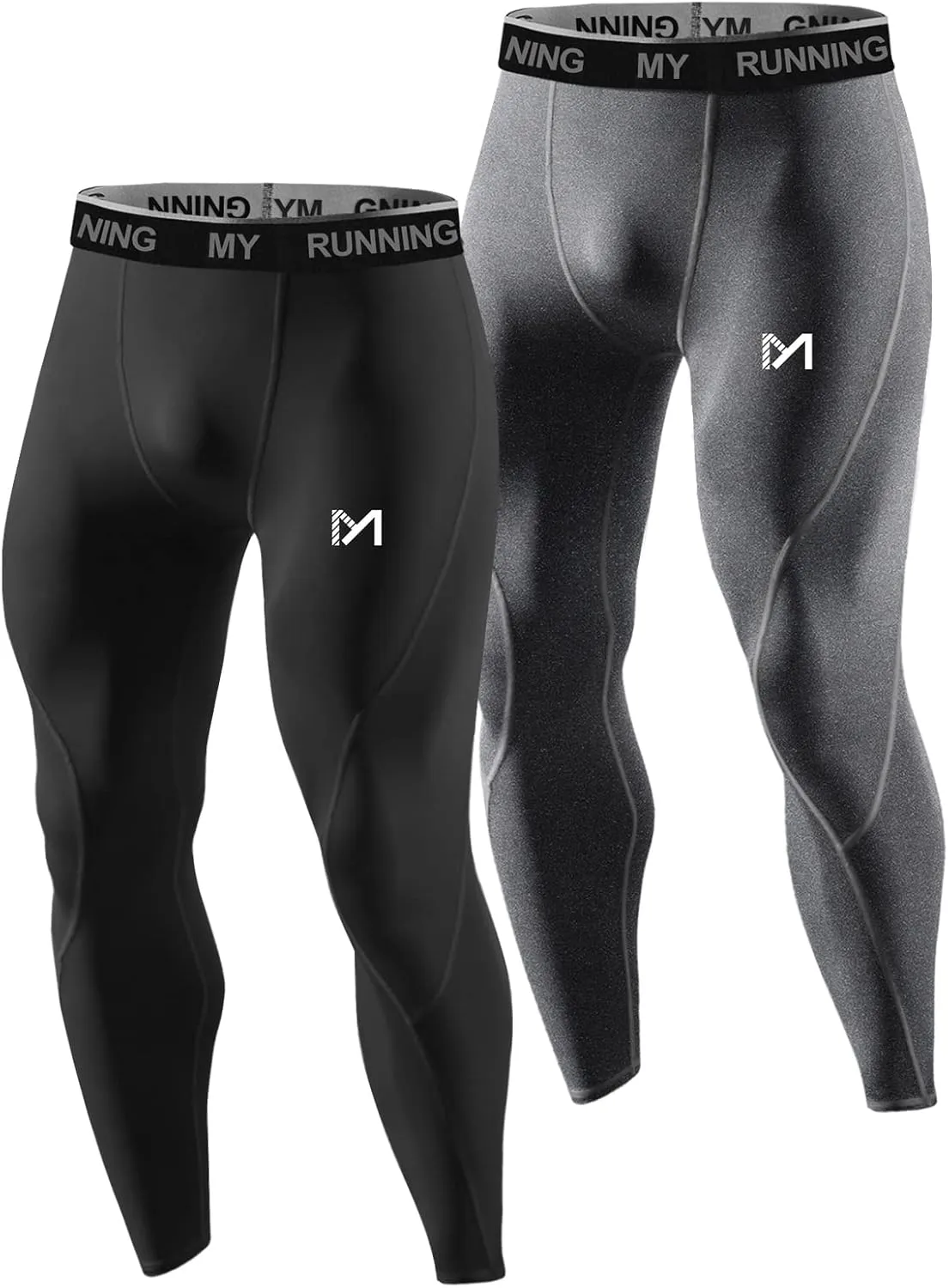 Men's Cool Dry Sports Workout Running Tights Leggings