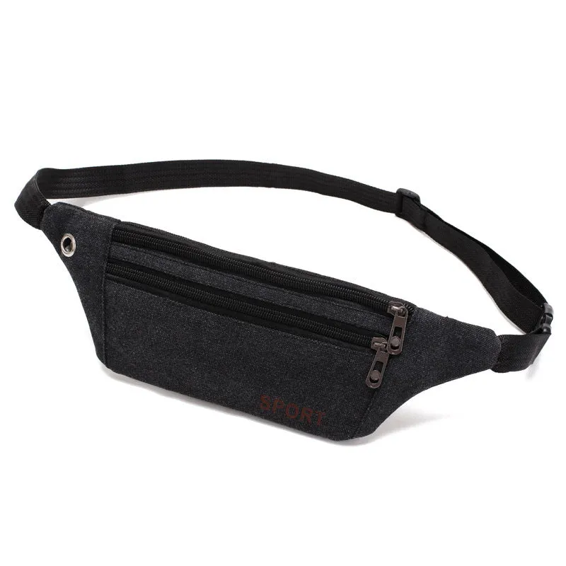 Men's New Running Fitness Printed Waterproof Men's Waist Packs