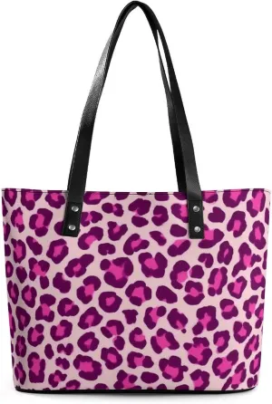 Men's Portable Tote Bag Trendy Modern Leather Handbag For Work Weekend