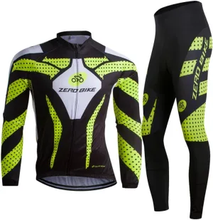 Men's Soft Long Sleeve Breathable Bicycle Cycling Jersey Polyester Clothing Outdoor Sports Fall Autumn
