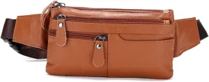 Mens Waist Bag Men's Waist Bag Business Crossbody Bag Chest Bag for Walking,Traveling,Cycling