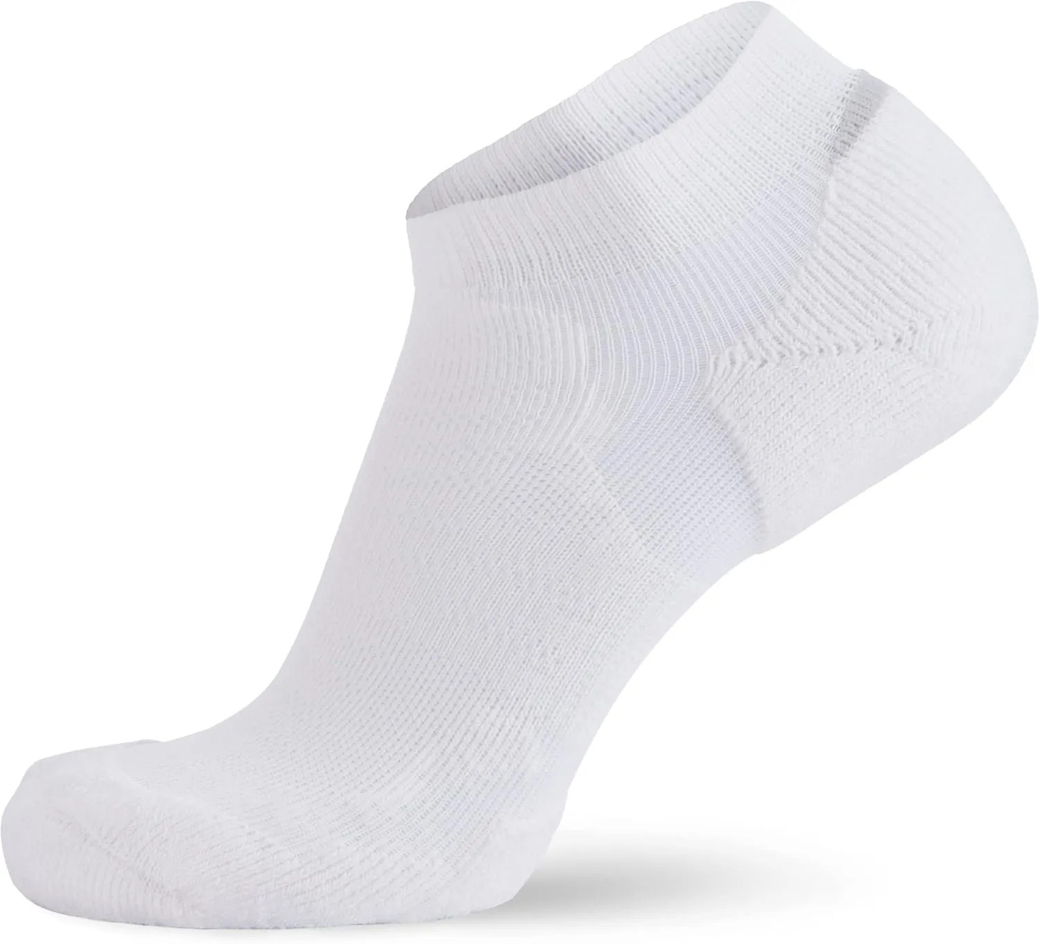 Merino Wool Socks - Low Show Cushioned Athletic Padded Running Sock